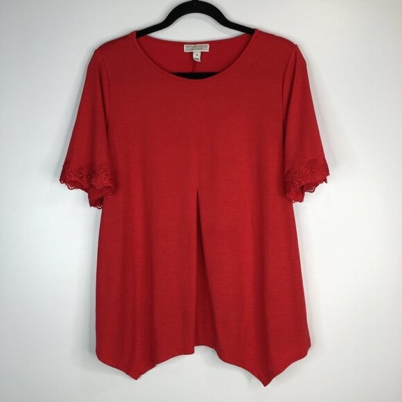 Dana Buchman Asymmetrical Top Shirt - Picture 1 of 8